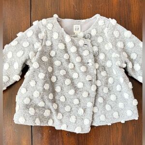 Baby Gap girls 12-18 month poncho jacket top